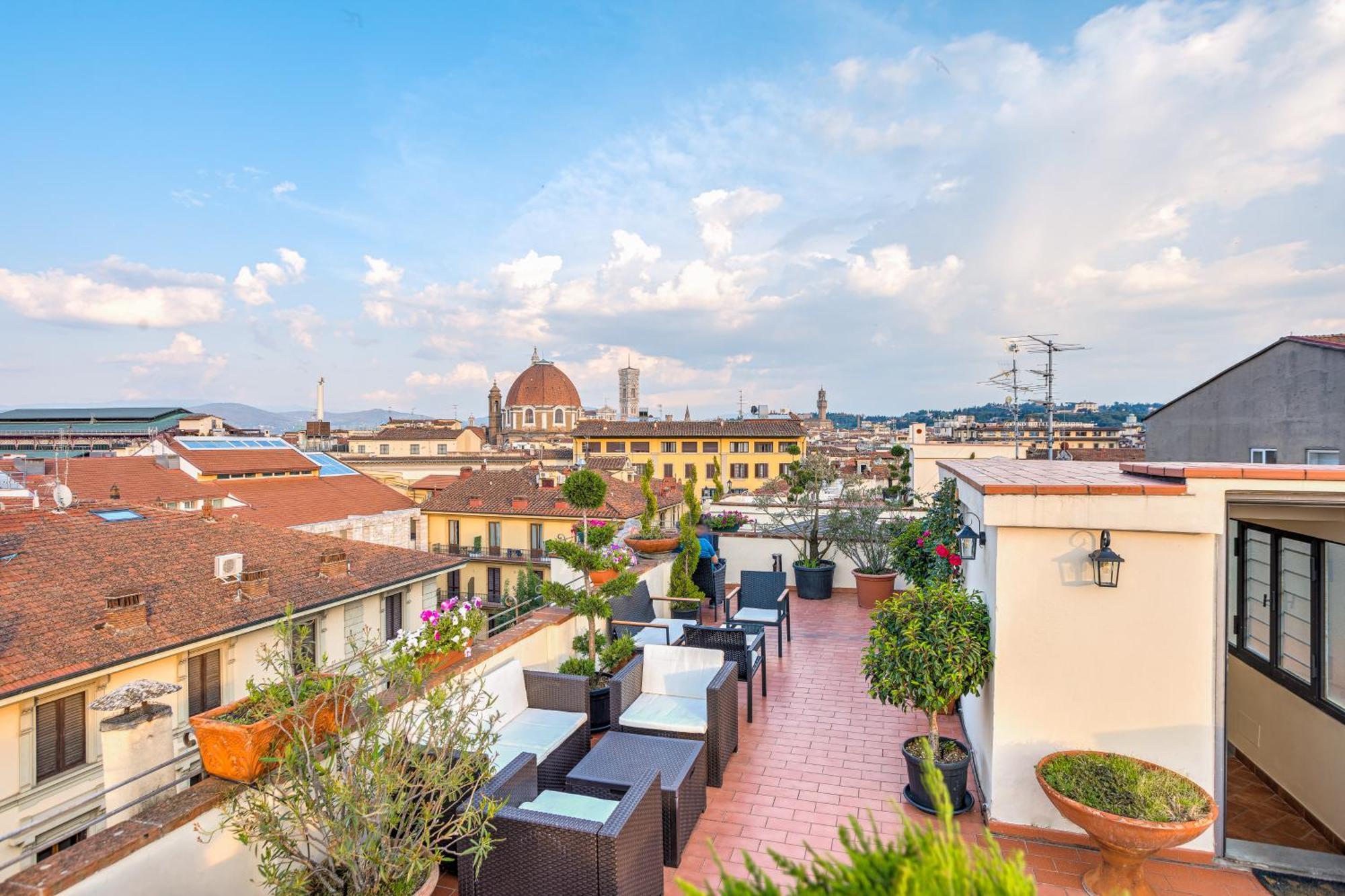 Hotel Bijou Roof Terrace Florence Exterior photo