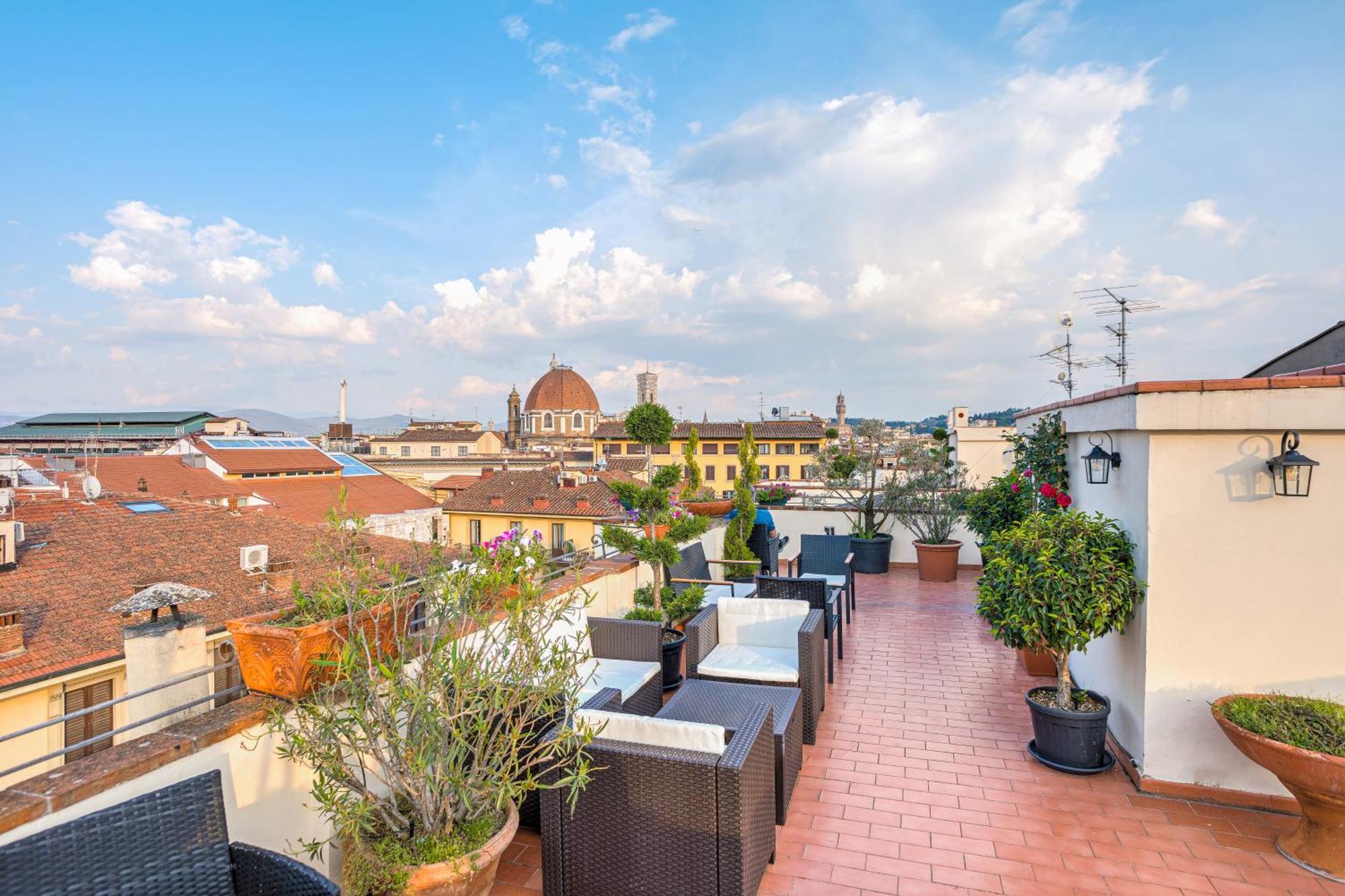 Hotel Bijou Roof Terrace Florence Exterior photo